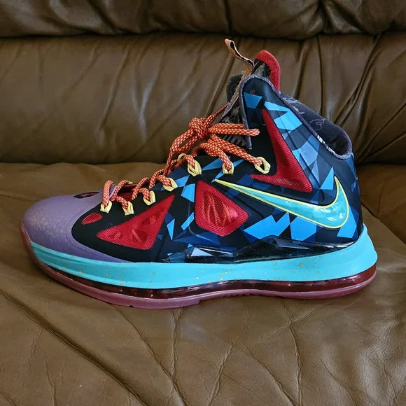 Men's Nike Lebron X What The MVP Multicolor Size 8